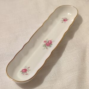 Aristocrat Floral Porcelain Nut Or Mint Tray From England